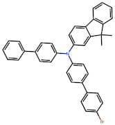 N-([1,1'-Biphenyl]-4-yl)-N-(4'-bromo-[1,1'-biphenyl]-4-yl)-9,9-dimethyl-9H-fluoren-2-amine