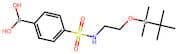 4-{N-[2-(tert-Butyldimethylsilyloxy)ethyl]sulphamoyl}benzeneboronic acid