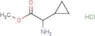 Methyl 2-amino-2-cyclopropylacetate hydrochloride