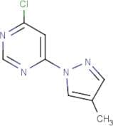 4-Chloro-6-(4-methyl-1H-pyrazol-1-yl)pyrimidine