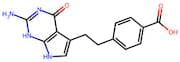Benzoic acid, 4-[2-(2-amino-4,7-dihydro-4-oxo-1H-pyrrolo[2,3-d]pyrimidin-5-yl)ethyl]- (9CI)