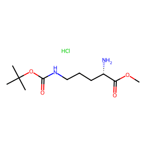 Methyl (S)-2-amino-5-((tert-butoxycarbonyl)amino)pentanoate hydrochloride