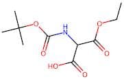 2-((tert-Butoxycarbonyl)amino)-3-ethoxy-3-oxopropanoic acid