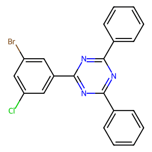 2-(3-Bromo-5-chlorophenyl)-4,6-diphenyl-1,3,5-triazine
