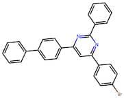 4-([1,1'-Biphenyl]-4-yl)-6-(4-bromophenyl)-2-phenylpyrimidine