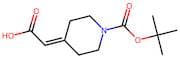 1-Boc-Piperidin-4-ylideneacetic acid