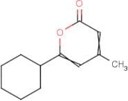 6-Cyclohexyl-4-methyl-2H-pyran-2-one