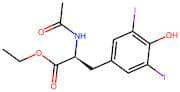 (S)-Ethyl 2-acetamido-3-(4-hydroxy-3,5-diiodophenyl)propanoate