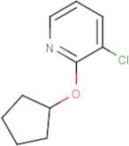 3-Chloro-2-(cyclopentyloxy)pyridine