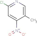 2-Chloro-5-methyl-4-nitropyridine