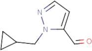 2-(Cyclopropylmethyl)pyrazole-3-carbaldehyde