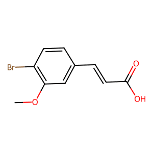 4-Bromo-3-methoxycinnamic acid