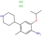 2-Isopropoxy-5-methyl-4-(piperidin-4-yl)aniline dihydrochloride
