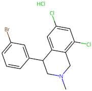 4-(3-Bromophenyl)-6,8-dichloro-2-methyl-1,2,3,4-tetrahydroisoquinoline hydrochloride