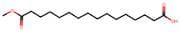 16-Methoxy-16-oxohexadecanoic acid
