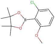 2-(2-Chloro-6-methoxyphenyl)-4,4,5,5-tetramethyl-1,3,2-dioxaborolane
