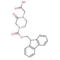 4-Fmoc-1-Carboxymethyl-piperazin-2-one