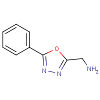 C-(5-Phenyl-[1,3,4]oxadiazol-2-yl)-methylamine