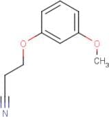3-(3-Methoxyphenoxy)propanenitrile