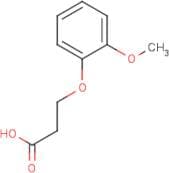 3-(2-Methoxyphenoxy)propanoic acid