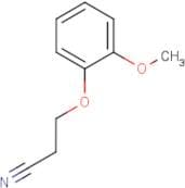 3-(2-Methoxyphenoxy)propanenitrile