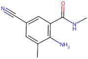 2-Amino-5-cyano-N,3-dimethylbenzamide