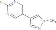 2-Chloro-5-(1-methyl-1H-pyrazol-4-yl)pyrimidine