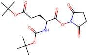 5-O-tert-butyl 1-O-(2,5-dioxopyrrolidin-1-yl) (2S)-2-[(2-methylpropan-2-yl)oxycarbonylamino]pentan…