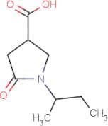 1-Sec-butyl-5-oxopyrrolidine-3-carboxylic acid