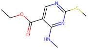 Ethyl 4-(methylamino)-2-(methylsulfanyl)-5-pyrimidinecarboxylate