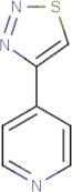 4-(1,2,3-Thiadiazol-4-yl)pyridine