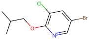 5-Bromo-3-chloro-2-isobutoxypyridine