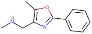N-Methyl-N-[(5-methyl-2-phenyl-1,3-oxazol-4-yl)methyl]amine