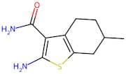 2-Amino-6-methyl-4,5,6,7-tetrahydro-benzo[b]thiophene-3-carboxylic acid amide