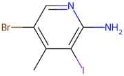 5-Bromo-3-iodo-4-methylpyridin-2-amine