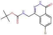 tert-Butyl ((7-bromo-4-oxo-3,4-dihydrophthalazin-1-yl)methyl)carbamate