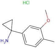 1-(3-Methoxy-4-methylphenyl)cyclopropan-1-amine hydrochloride