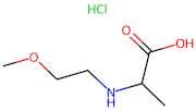 2-((2-Methoxyethyl)amino)propanoic acid hydrochloride