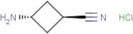 Trans-3-aminocyclobutane-1-carbonitrile hydrochloride