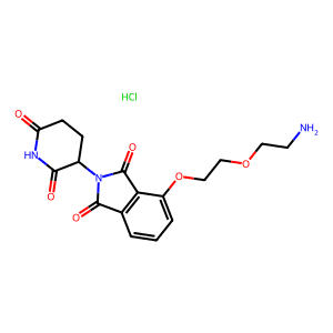 4-(2-(2-Aminoethoxy)ethoxy)-2-(2,6-dioxopiperidin-3-yl)isoindoline-1,3-dione hydrochloride