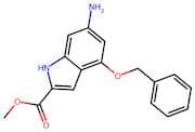 Methyl 6-amino-4-benzyloxyindole-2-carboxylate