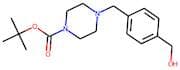 4-[4-(Hydroxymethyl)benzyl]piperazine, N1-BOC protected