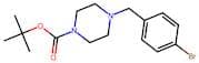 4-(4-Bromobenzyl)piperazine, N1-BOC protected