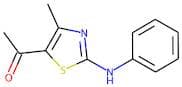 1-[4-Methyl-2-(phenylamino)-1,3-thiazol-5-yl]ethan-1-one