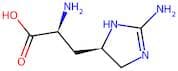 (2S)-2-amino-3-[(5R)-2-amino-4,5-dihydro-1H-imidazol-5-yl]propanoic acid