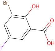 3-bromo-2-hydroxy-5-iodobenzoic acid