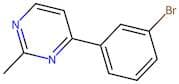 4-(3-Bromophenyl)-2-methylpyrimidine