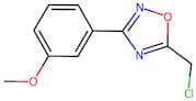 5-Chloromethyl-3-(3-methoxy-phenyl)-[1,2,4]oxadiazole