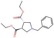 Diethyl (3R,4R)-1-benzylpyrrolidine-3,4-dicarboxylate