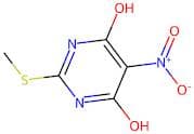 2-Methylsulfanyl-5-nitro-pyrimidine-4,6-diol